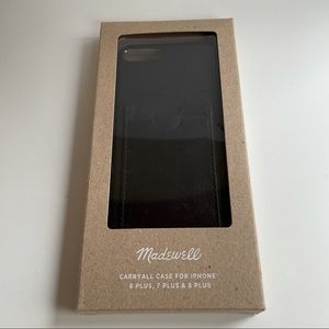 Madewell Leather Carryall case IPhone 6/7/8 Plus